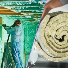 Piana PUR kontra wełna mineralna: wybór materiałów izolacyjnych do budowy domu.