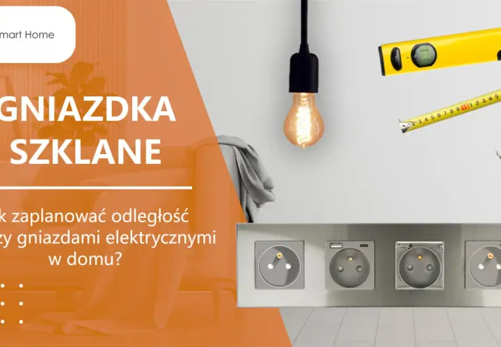 Planowanie rozstawu puszek elektrycznych w domu. Miarka i poziomica pomogą w precyzyjnym montażu gniazdek.