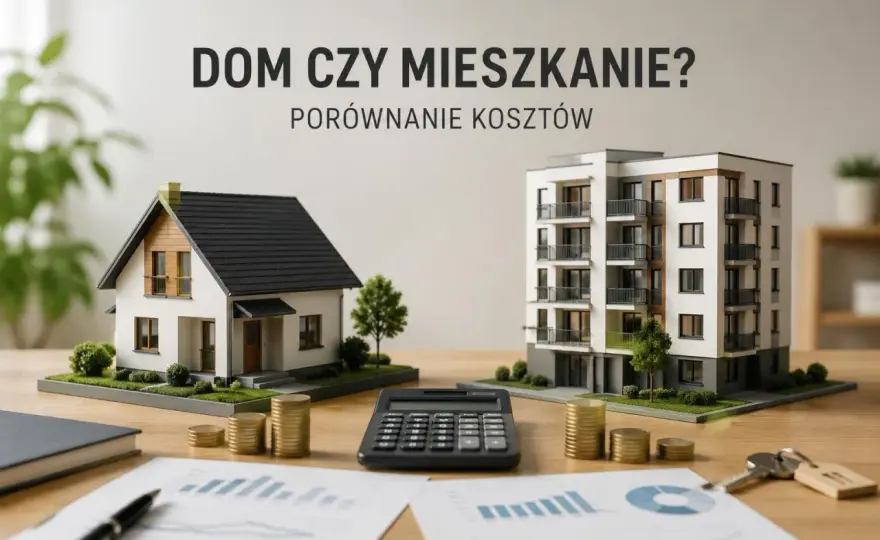 Dom czy mieszkanie - Co wybrać? Porównaj koszty i zyski!
