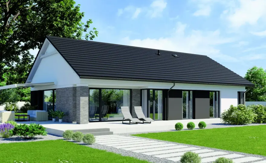 Parterowy dom dla rodziny - czy warto? Analiza projektu i kosztów