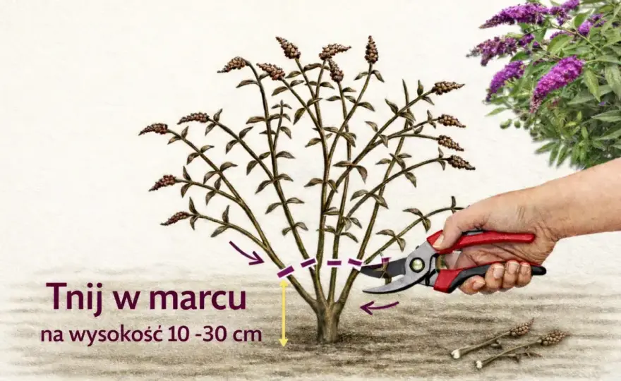 Kiedy przycinać budleję, by obficie kwitła?