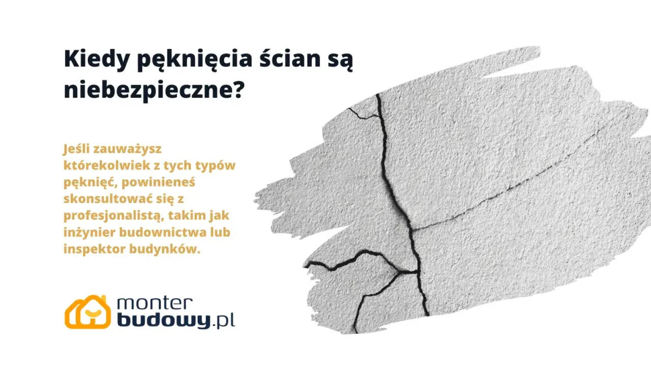 Kiedy pęknięcia ścian są niebezpieczne? Zwróć uwagę na te oznaki i skonsultuj się z fachowcem.
