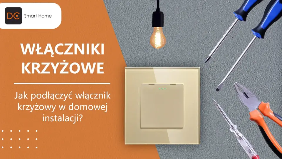 Schemat włącznika krzyżowego - jak podłączyć 3 punkty?